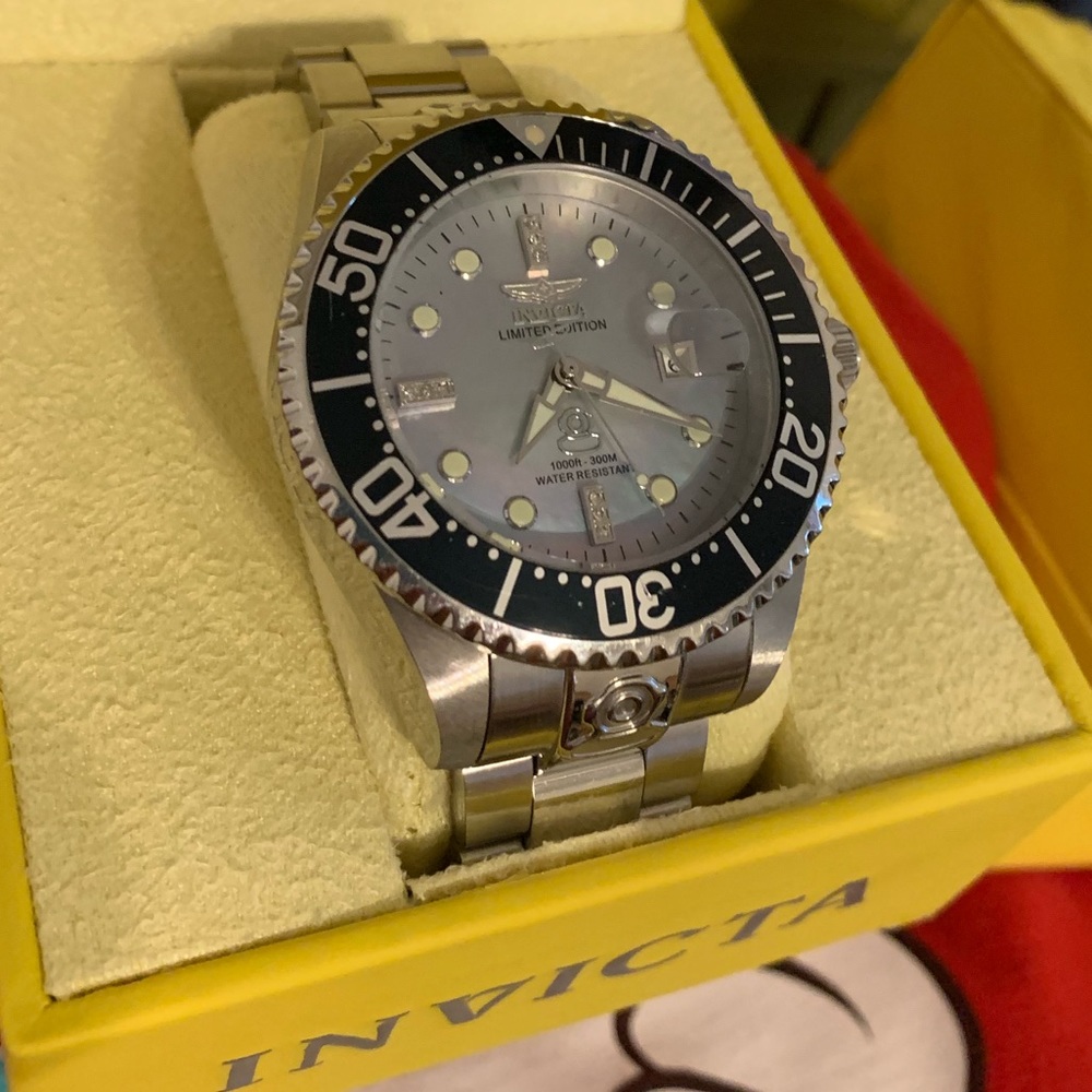 INVICTA PRO DIVER MEN'S 47MM PLATINUM AUTOMATIC